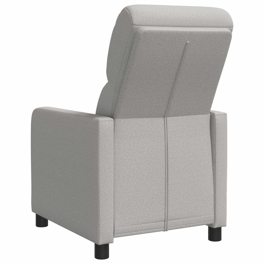 Relaxfauteuil Wolkengrijs Stof Wolkengrijze stof