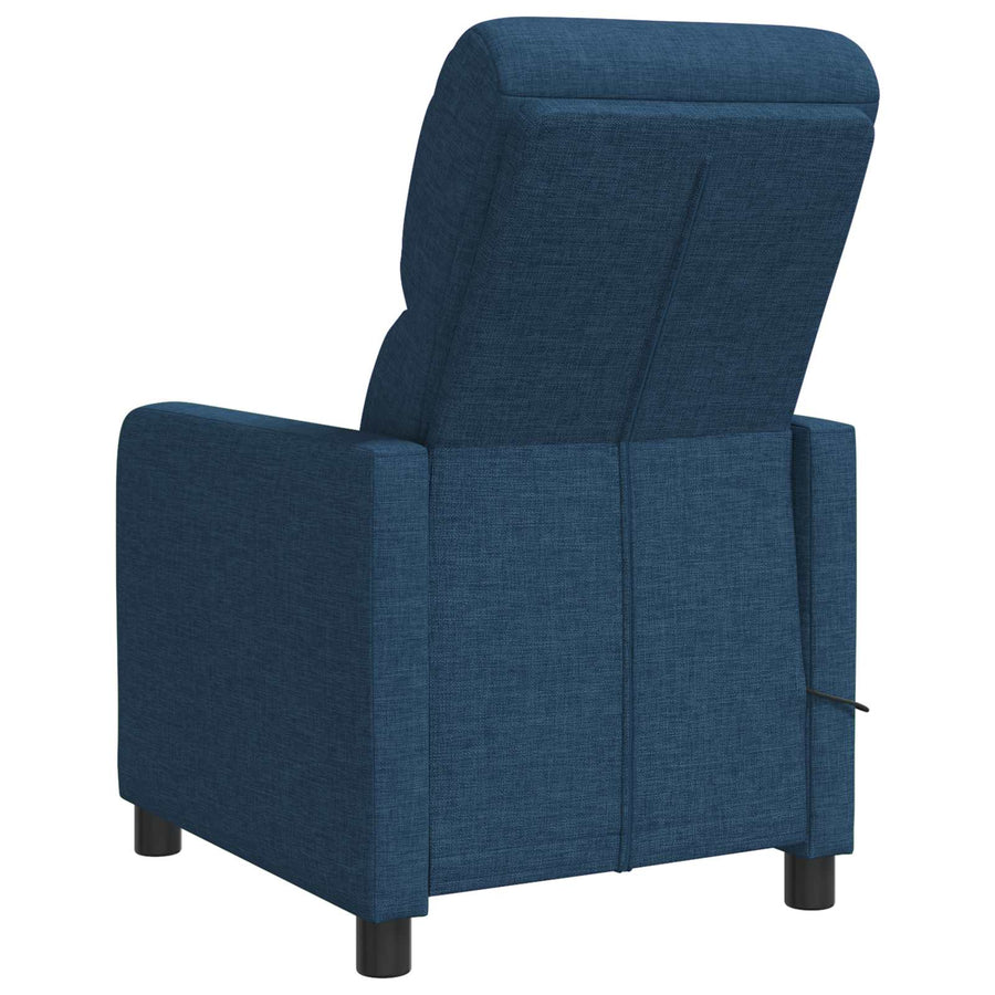 Relaxfauteuil Blauw Stof