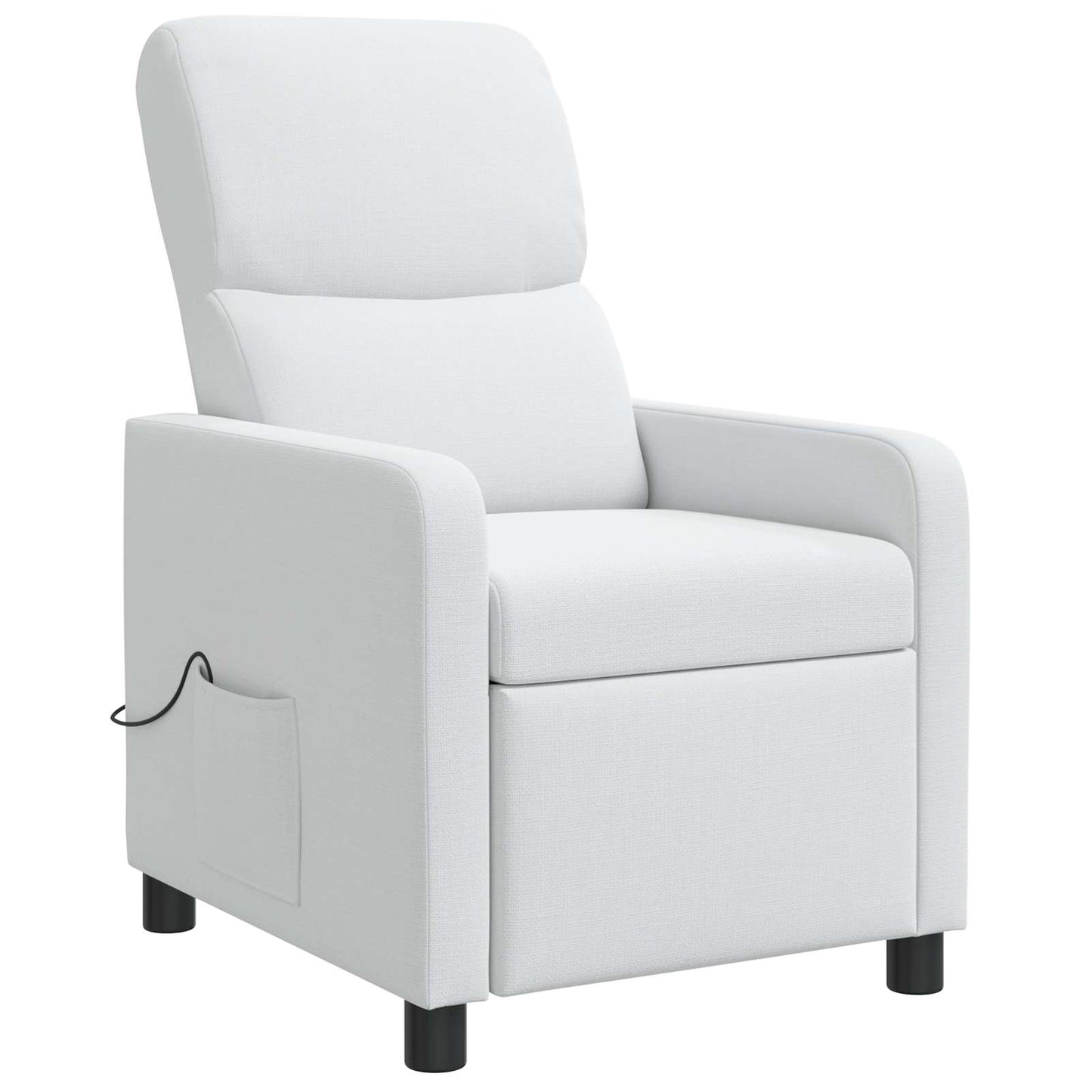 Relaxfauteuil Wit Stof