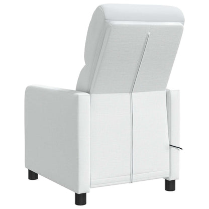 Relaxfauteuil Wit Stof