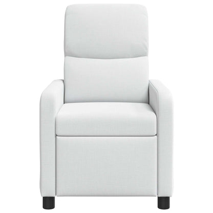Relaxfauteuil Wit Stof