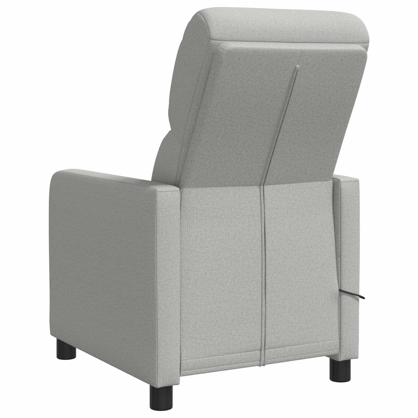 Massage Recliner Wolkengrijs Stof Wolkengrijze stof