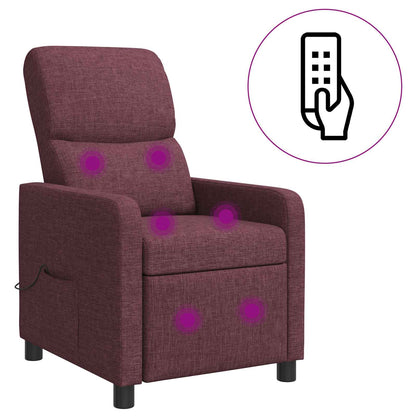 Relaxfauteuil Paars Stof
