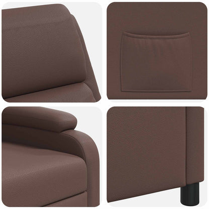 Relaxfauteuil Bruin Kunstleer