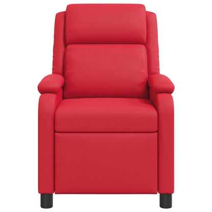 Relaxfauteuil Rood Kunstleer
