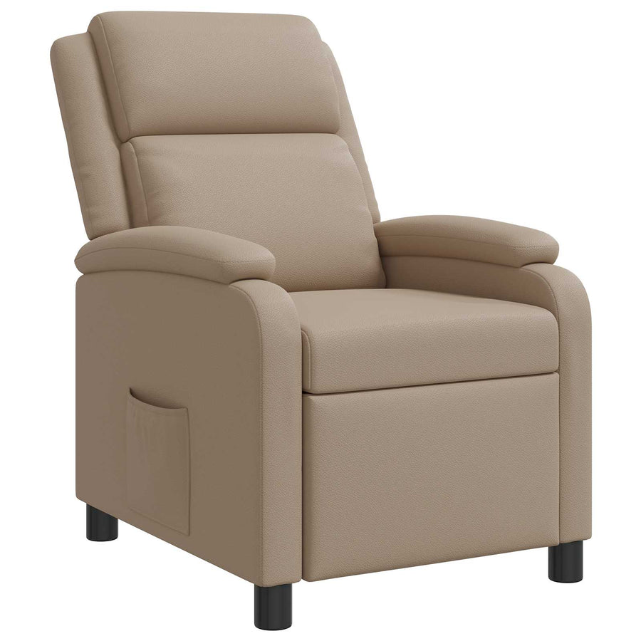 Relaxfauteuil Cappuccino Kunstleer