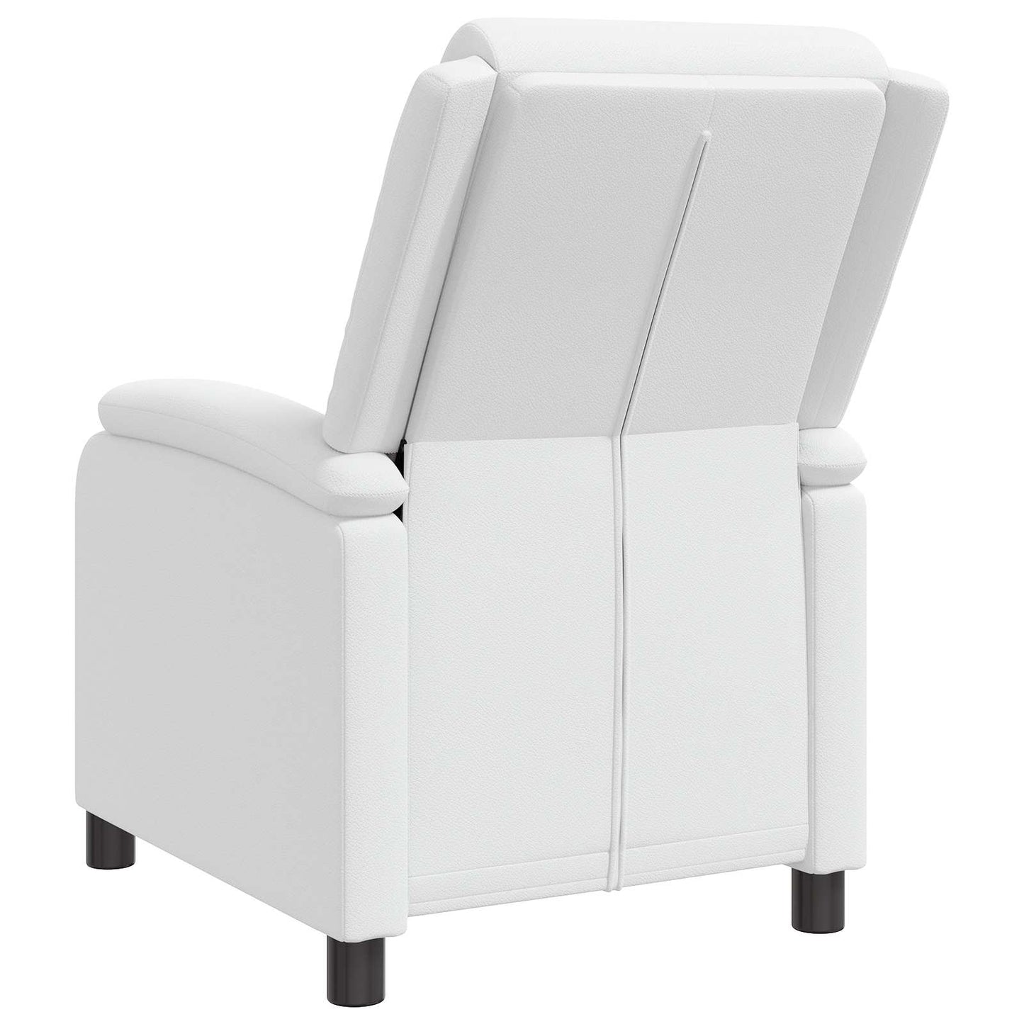 Relaxfauteuil Wit Kunstleer