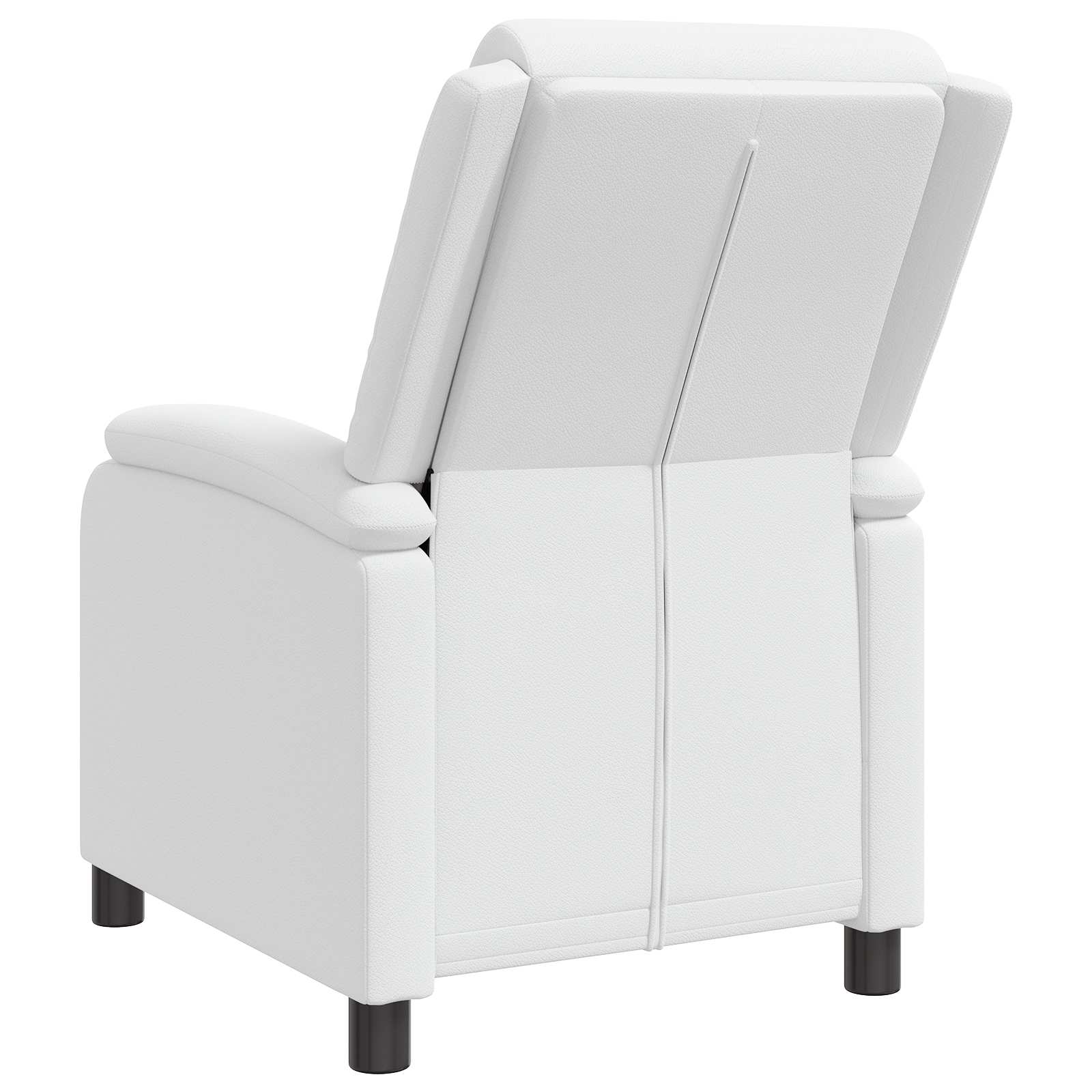 Relaxfauteuil Wit Kunstleer