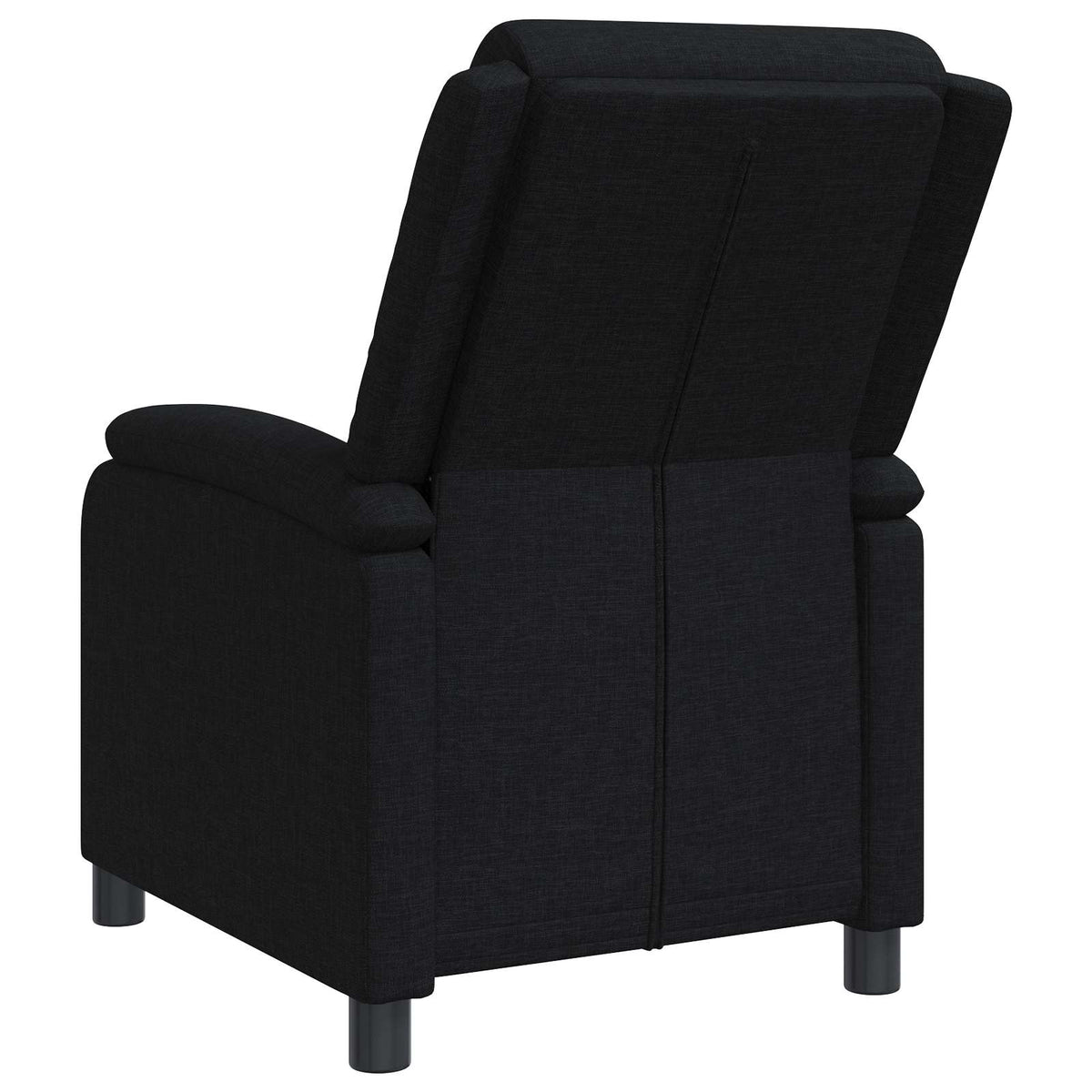 Relaxfauteuil Zwart Stof