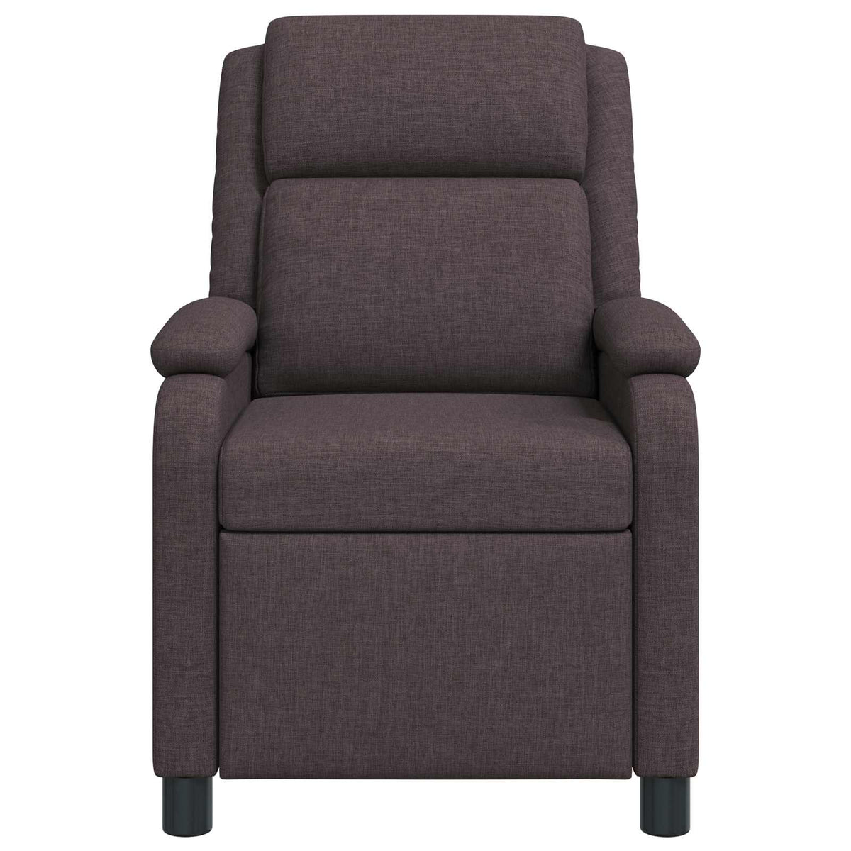 Relaxfauteuil Donkerbruin Stof