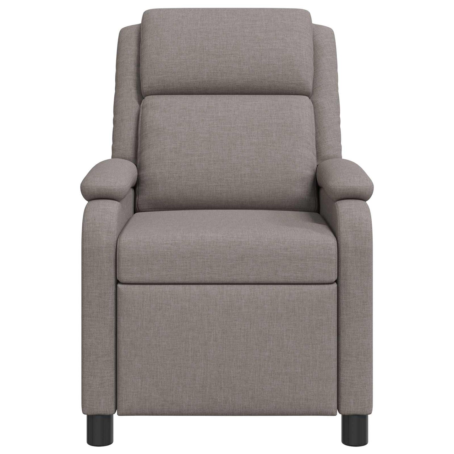 Relaxfauteuil Taupe Stof
