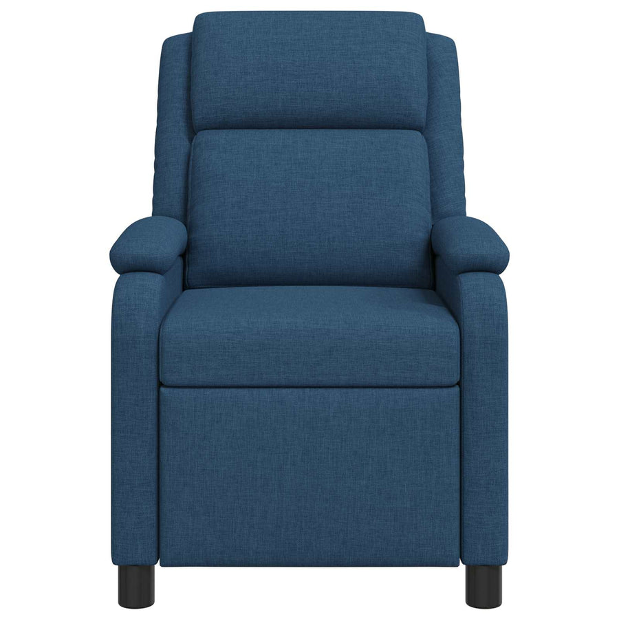 Relaxfauteuil Blauw Stof