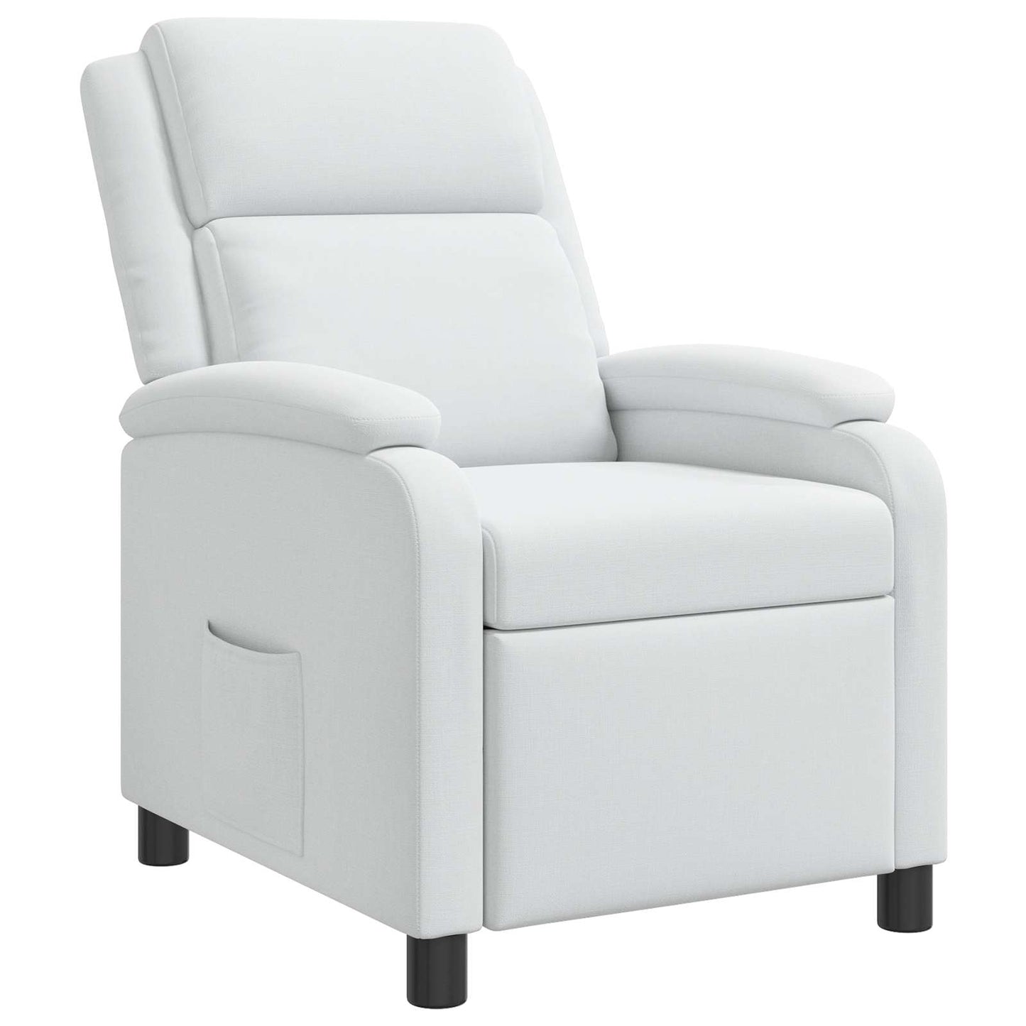 Relaxfauteuil Wit Stof