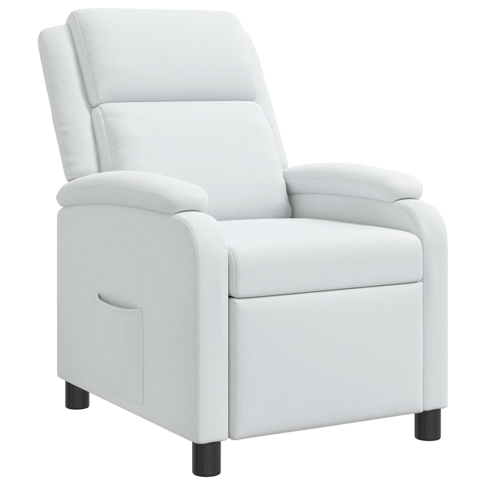 Relaxfauteuil Wit Stof