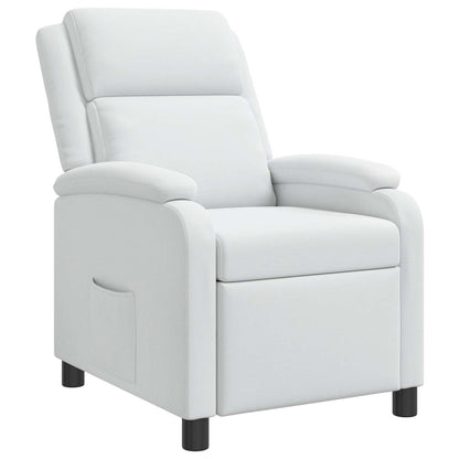 Relaxfauteuil Wit Stof