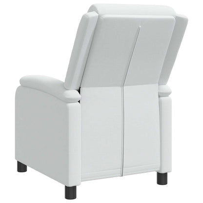 Relaxfauteuil Wit Stof