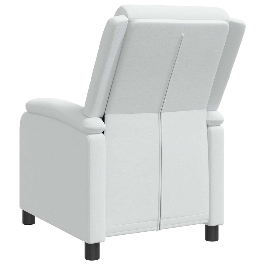 Relaxfauteuil Wit Stof