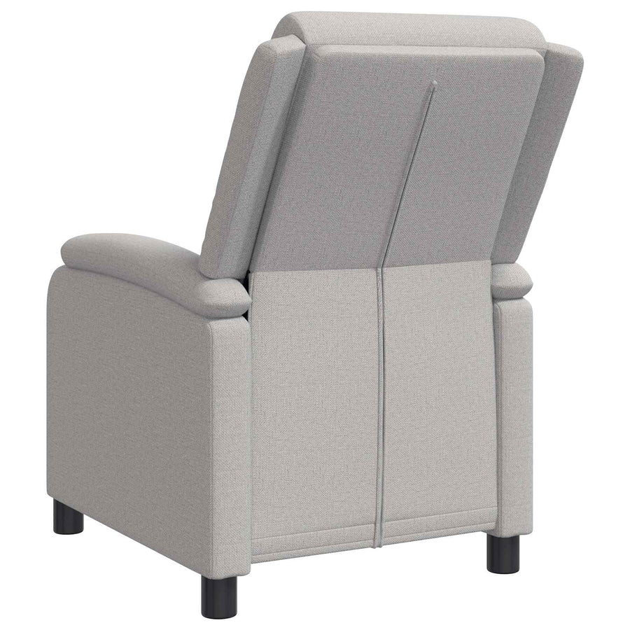 Relaxfauteuil Wolkengrijs Stof Wolkengrijze stof