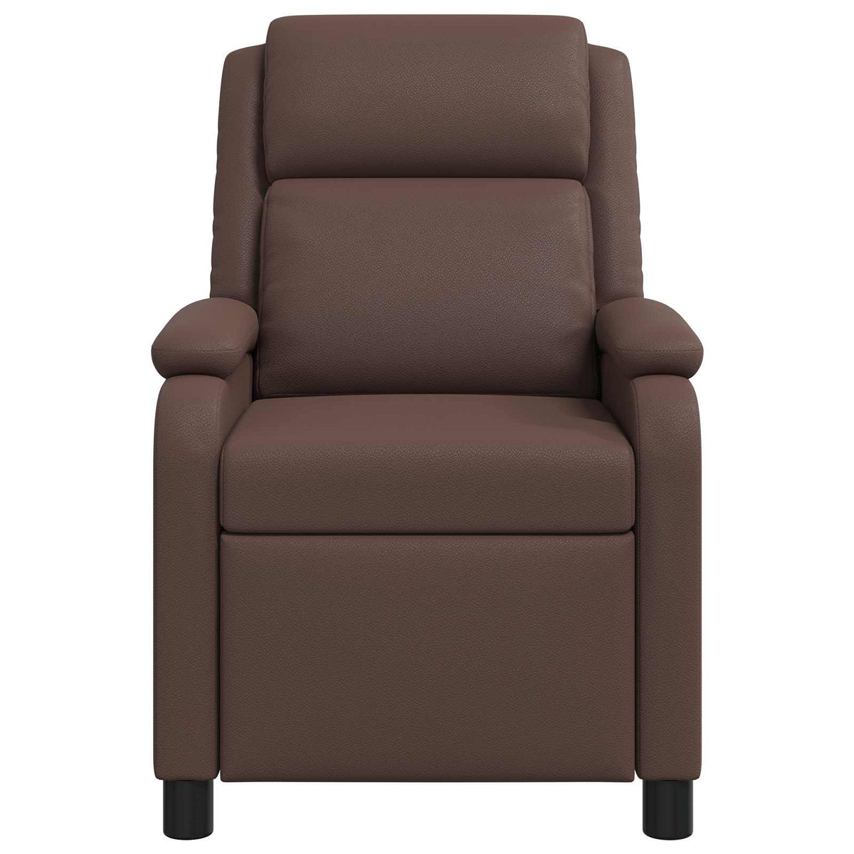 Massage Recliner Bruin Kunstleer