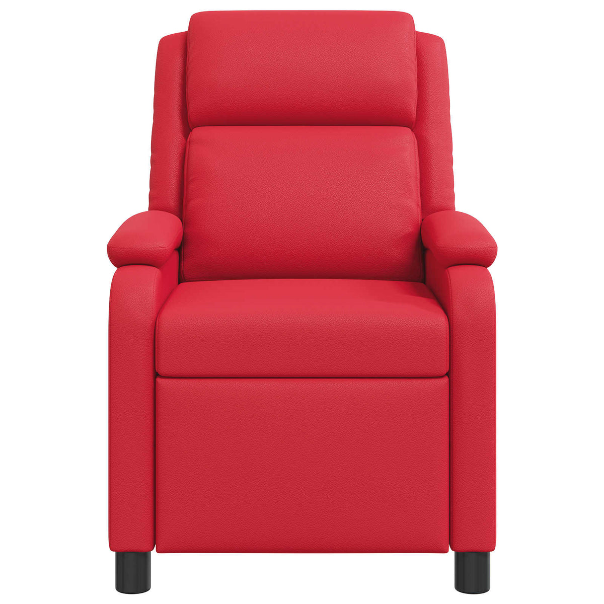 Massage Recliner Rood Kunstleer
