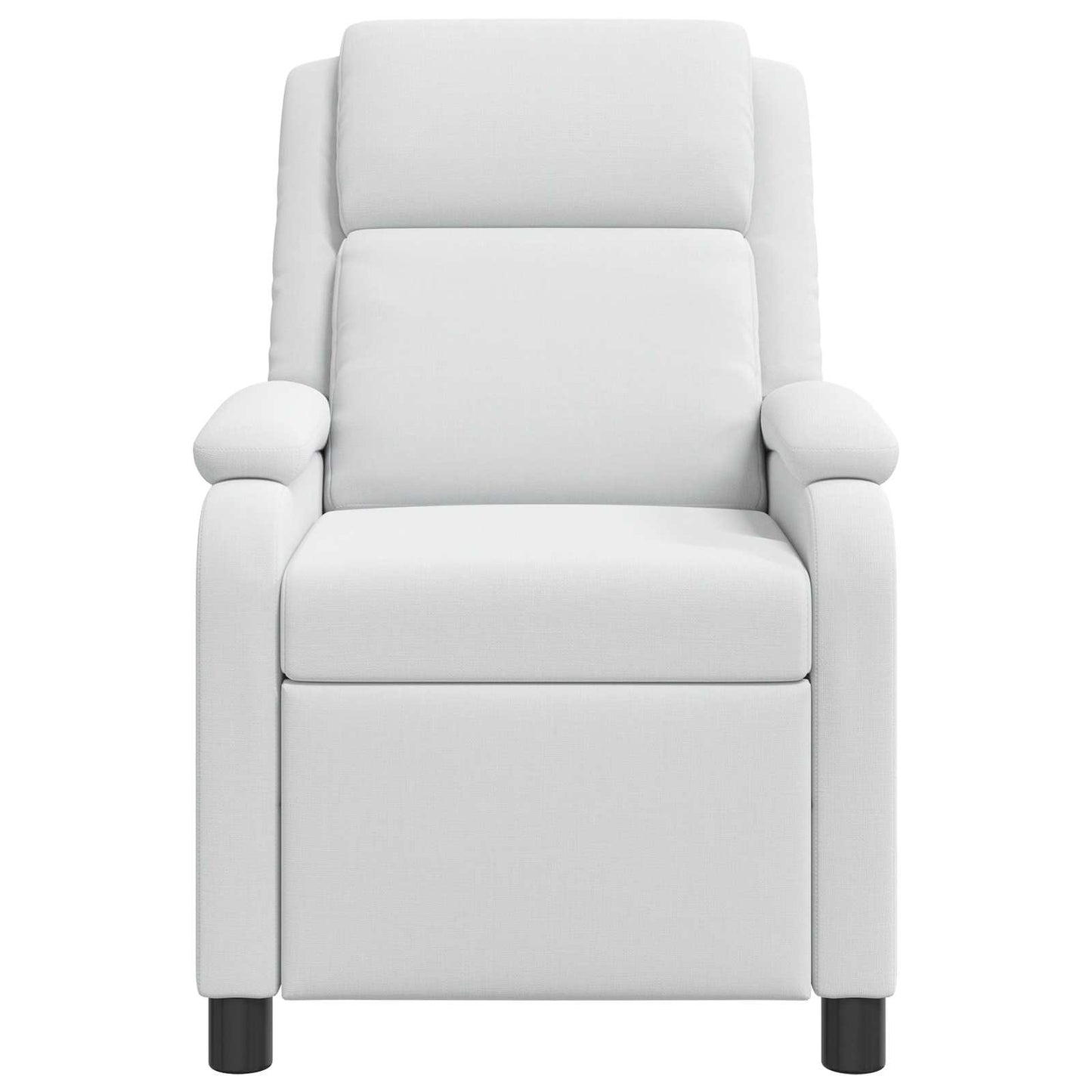 Massage Recliner Wit Stof