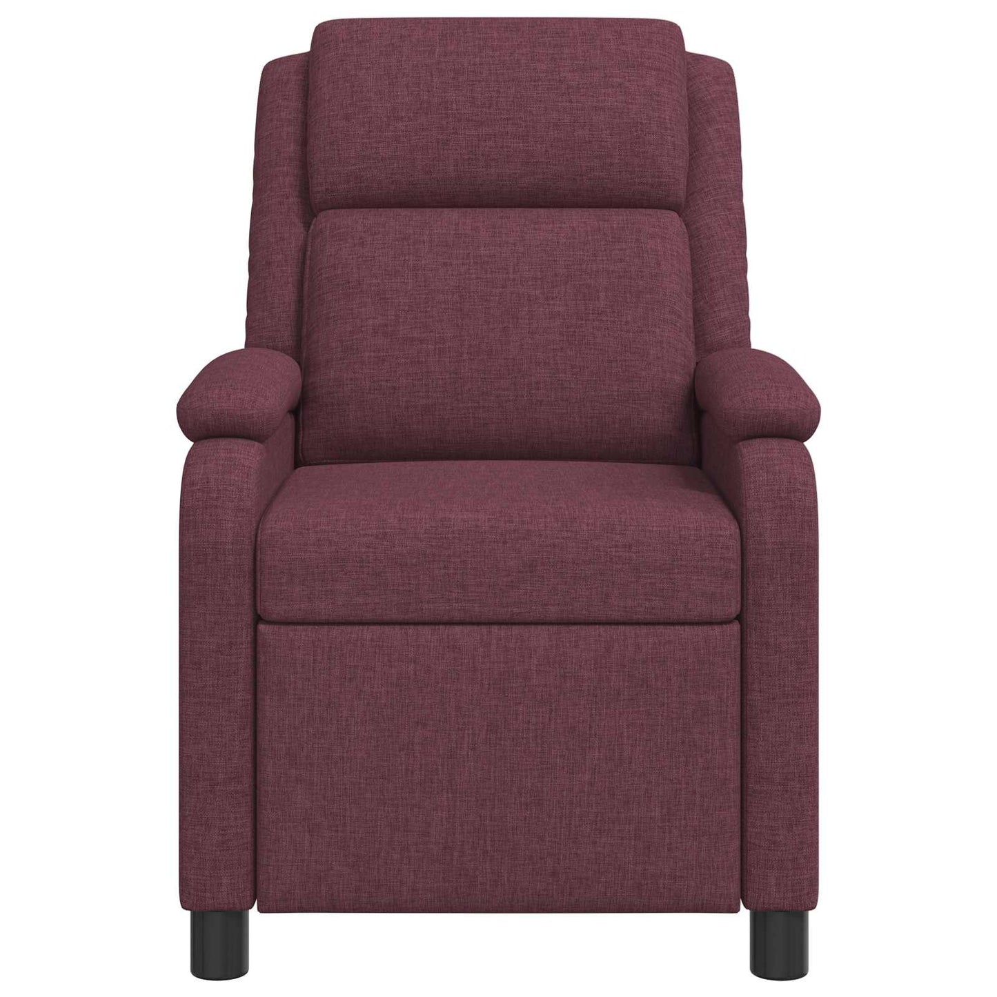 Massage Recliner Paars Stof