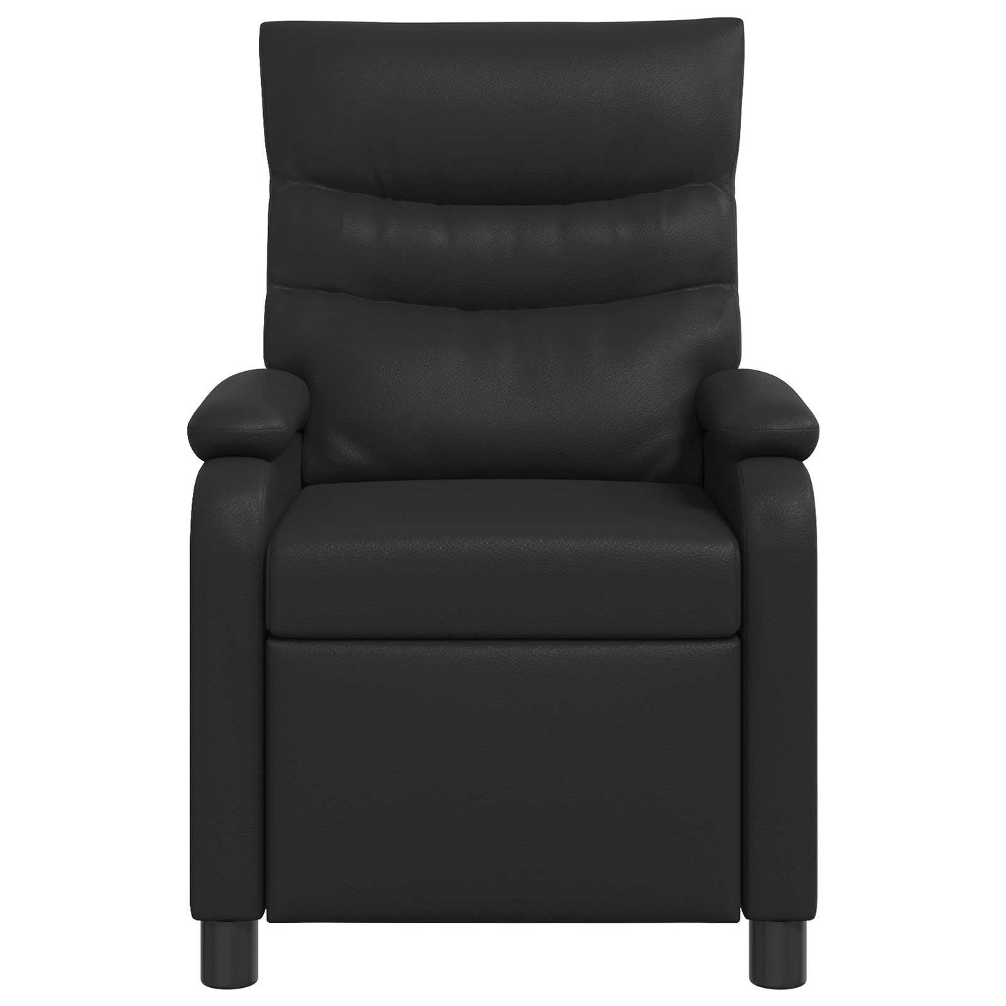 Relaxfauteuil Zwart Kunstleer