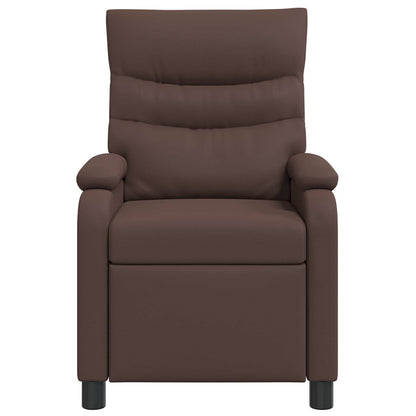 Relaxfauteuil Bruin Kunstleer