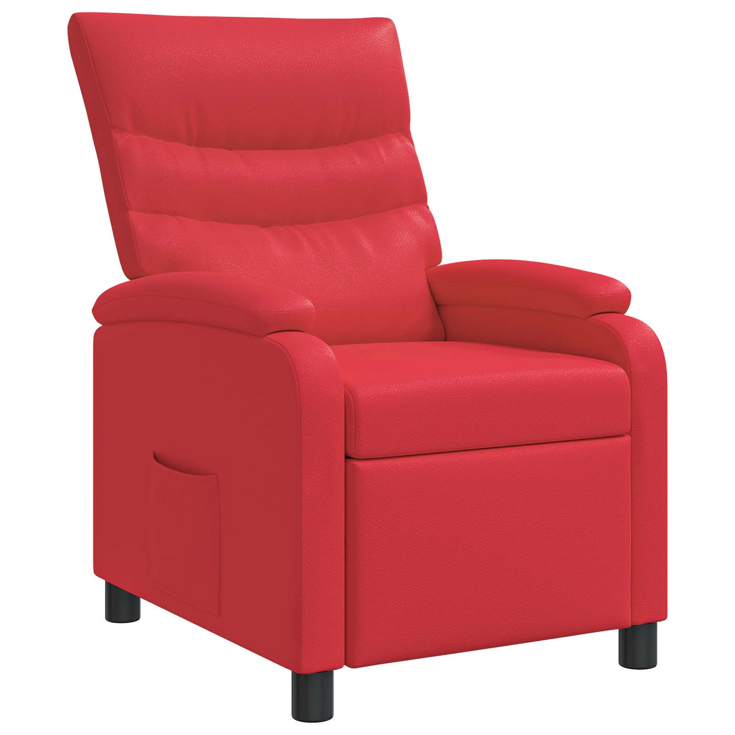 Relaxfauteuil Rood Kunstleer