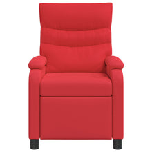 Relaxfauteuil Rood Kunstleer