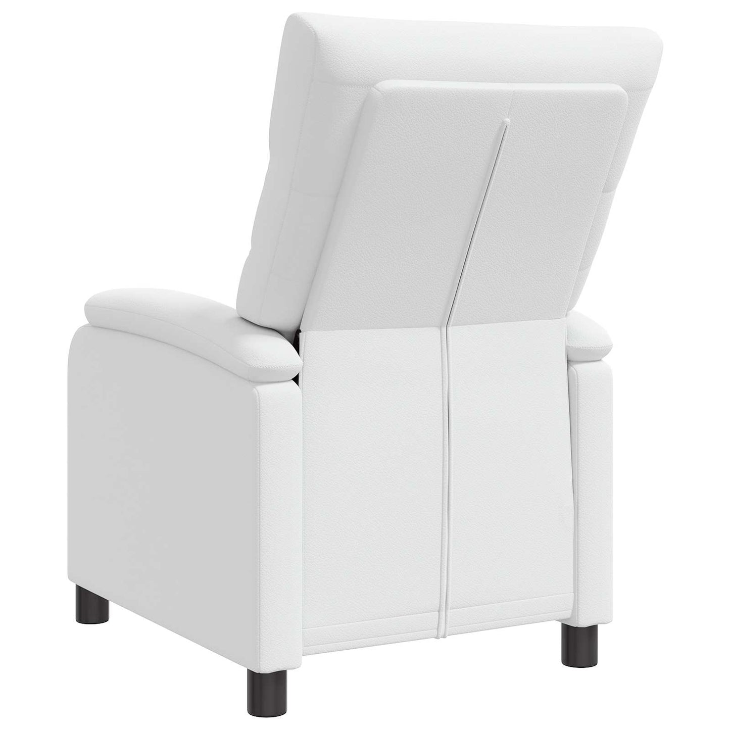 Relaxfauteuil Wit Kunstleer