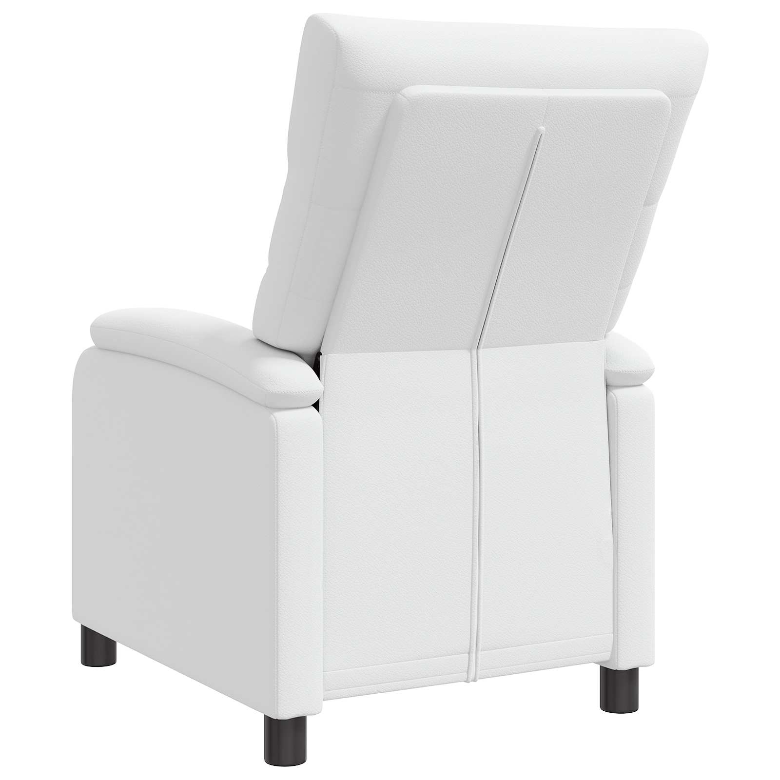 Relaxfauteuil Wit Kunstleer