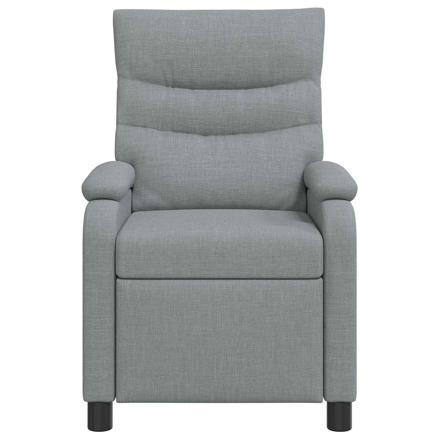 Relaxfauteuil Lichtgrijs Stof