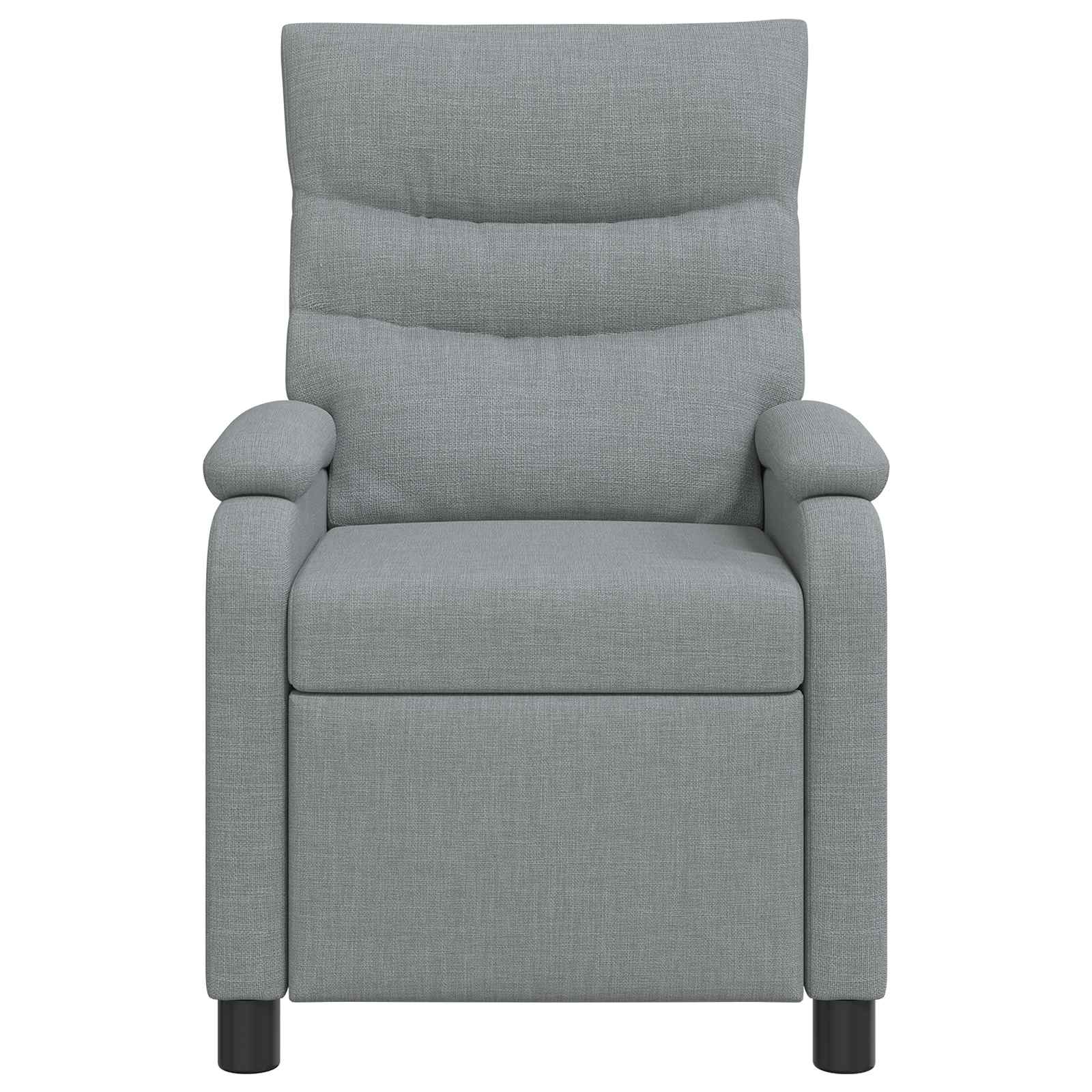 Relaxfauteuil Lichtgrijs Stof