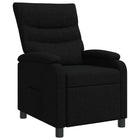 Relaxfauteuil stof zwart