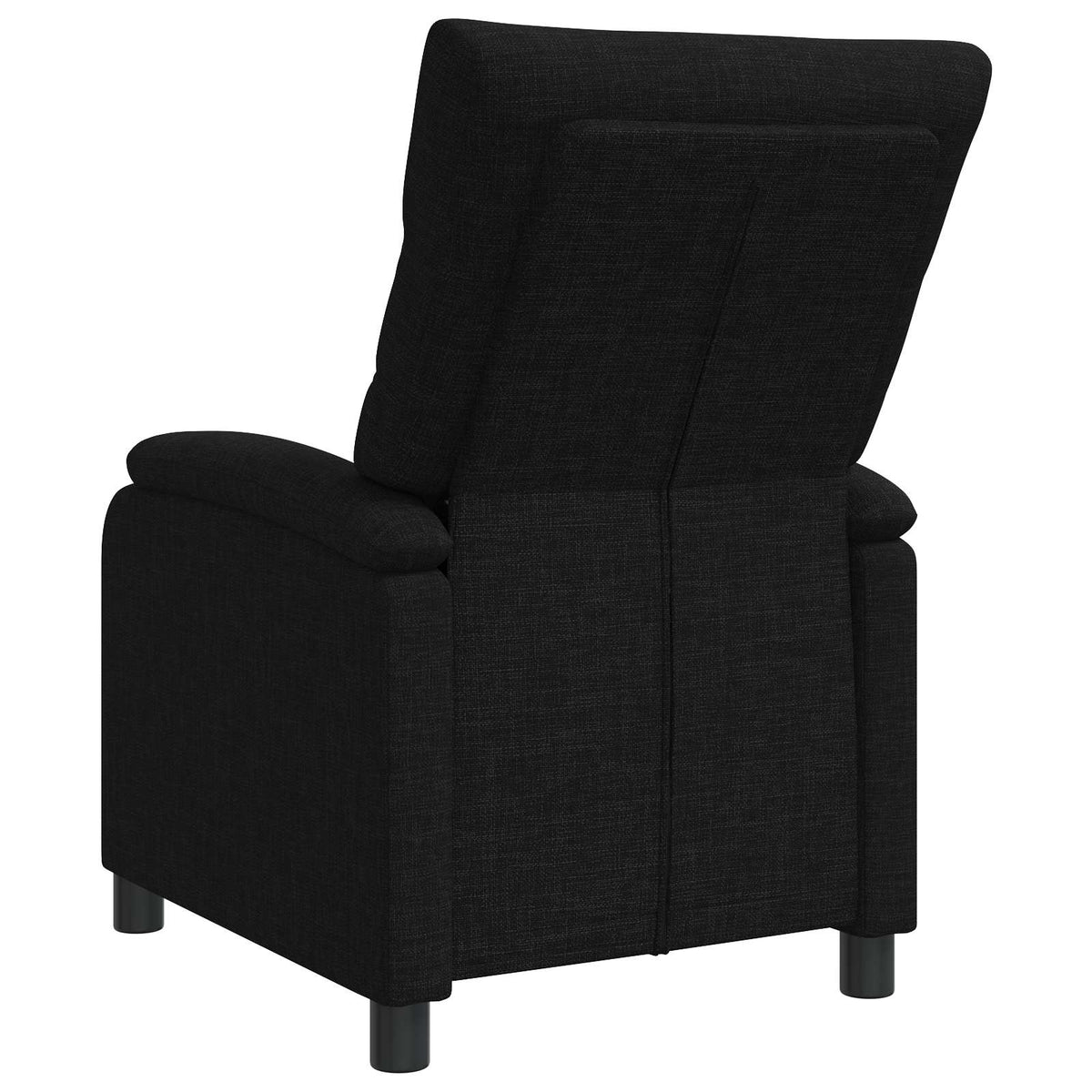 Relaxfauteuil Zwart Stof