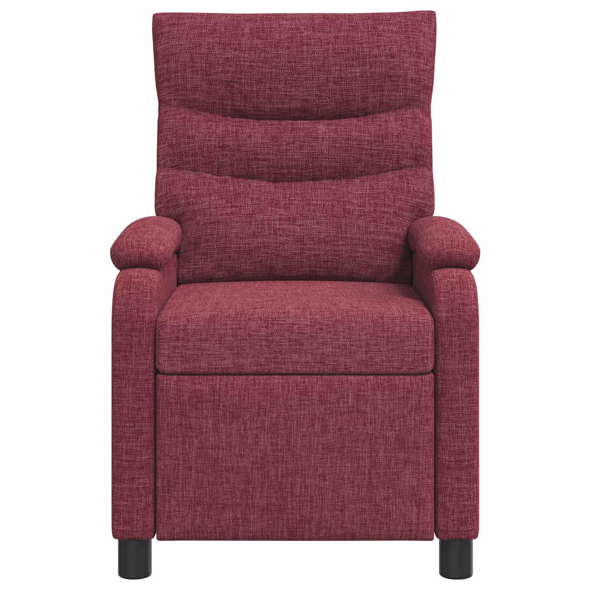 Relaxfauteuil Wijnrood Stof