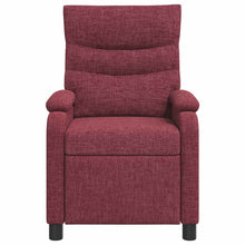 Relaxfauteuil Wijnrood Stof