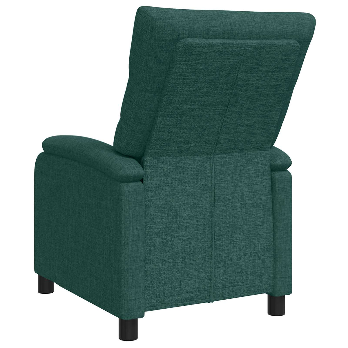 Relaxfauteuil Donkergroen Stof