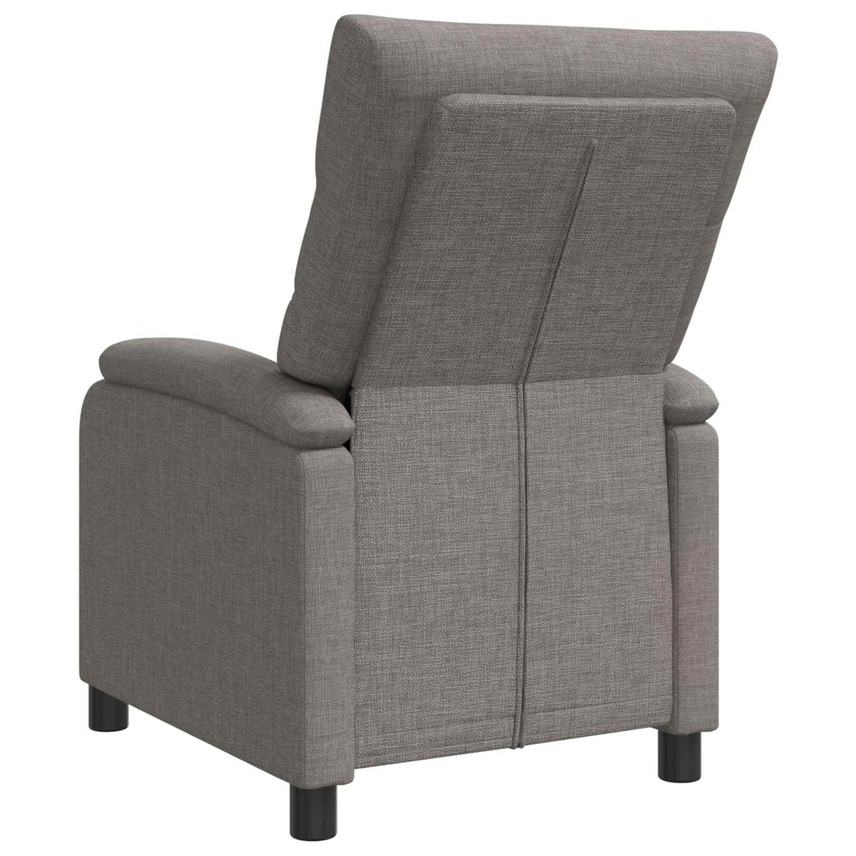 Relaxfauteuil Taupe Stof