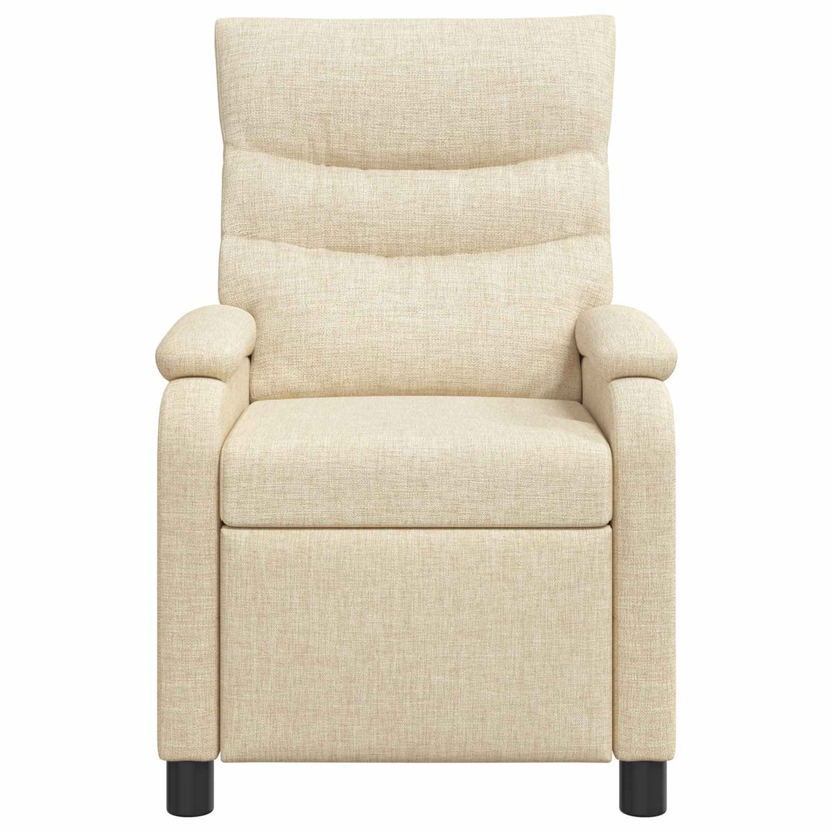 Relaxfauteuil Crèmekleurig Stof