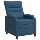 Relaxfauteuil blauw stof 66x95x100 cm