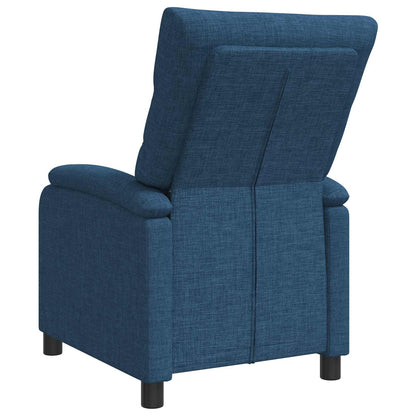 Relaxfauteuil Blauw Stof