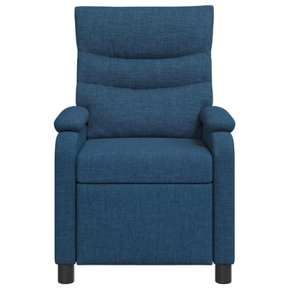 Relaxfauteuil Blauw Stof