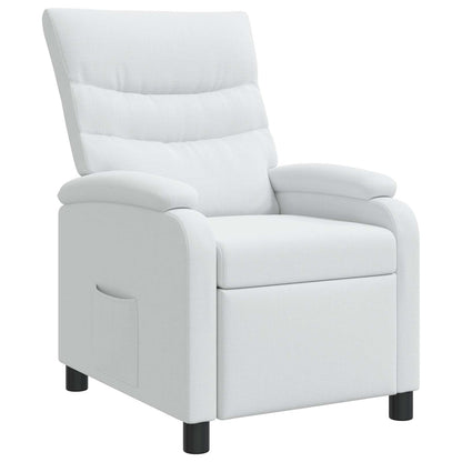 Relaxfauteuil Wit Stof
