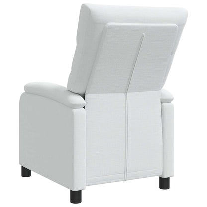 Relaxfauteuil Wit Stof