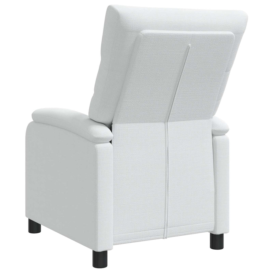 Relaxfauteuil Wit Stof