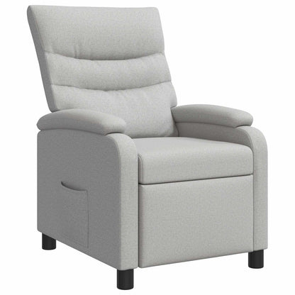 Relaxfauteuil Wolkengrijs Stof Wolkengrijze stof
