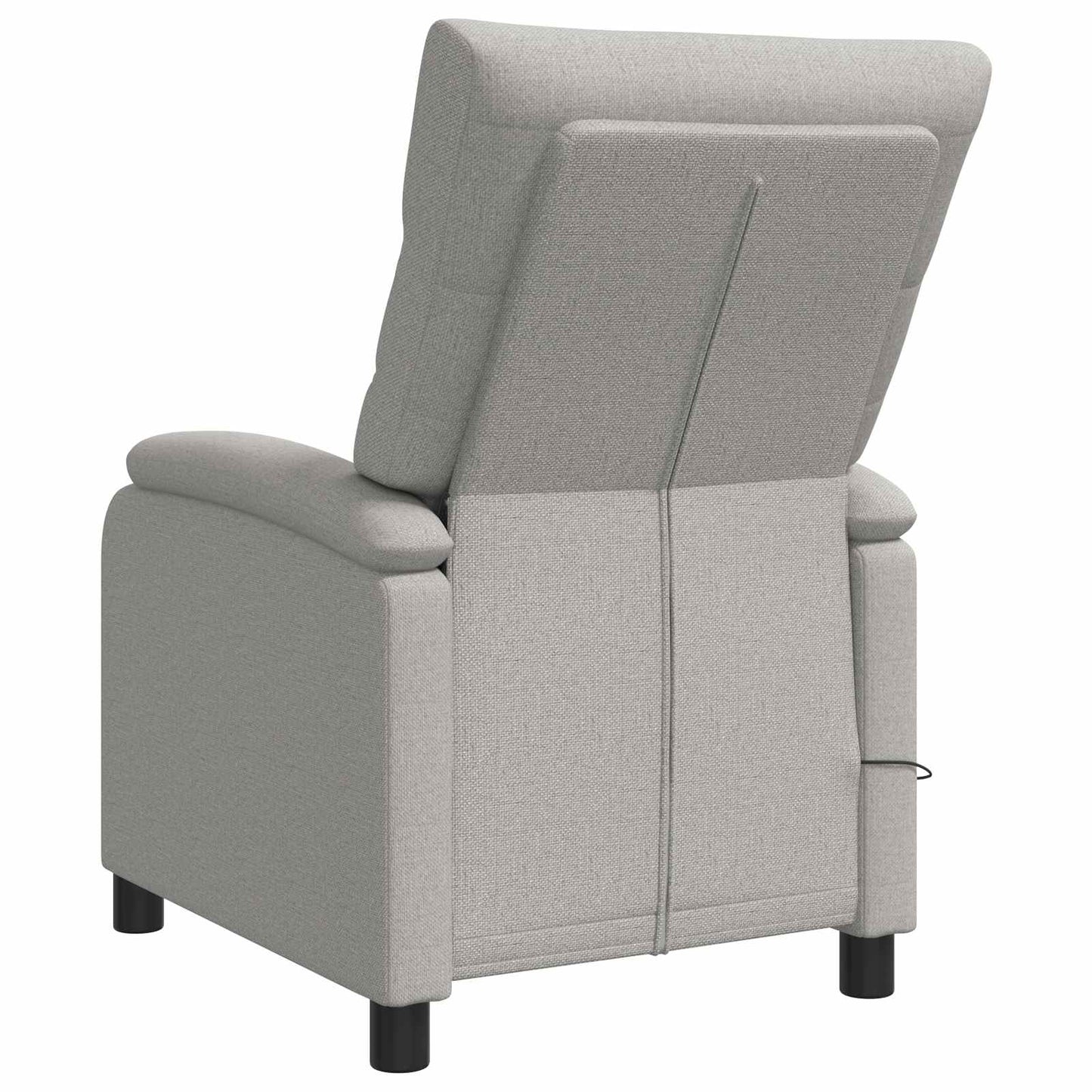 Massage Recliner Wolkengrijs Stof Wolkengrijze stof