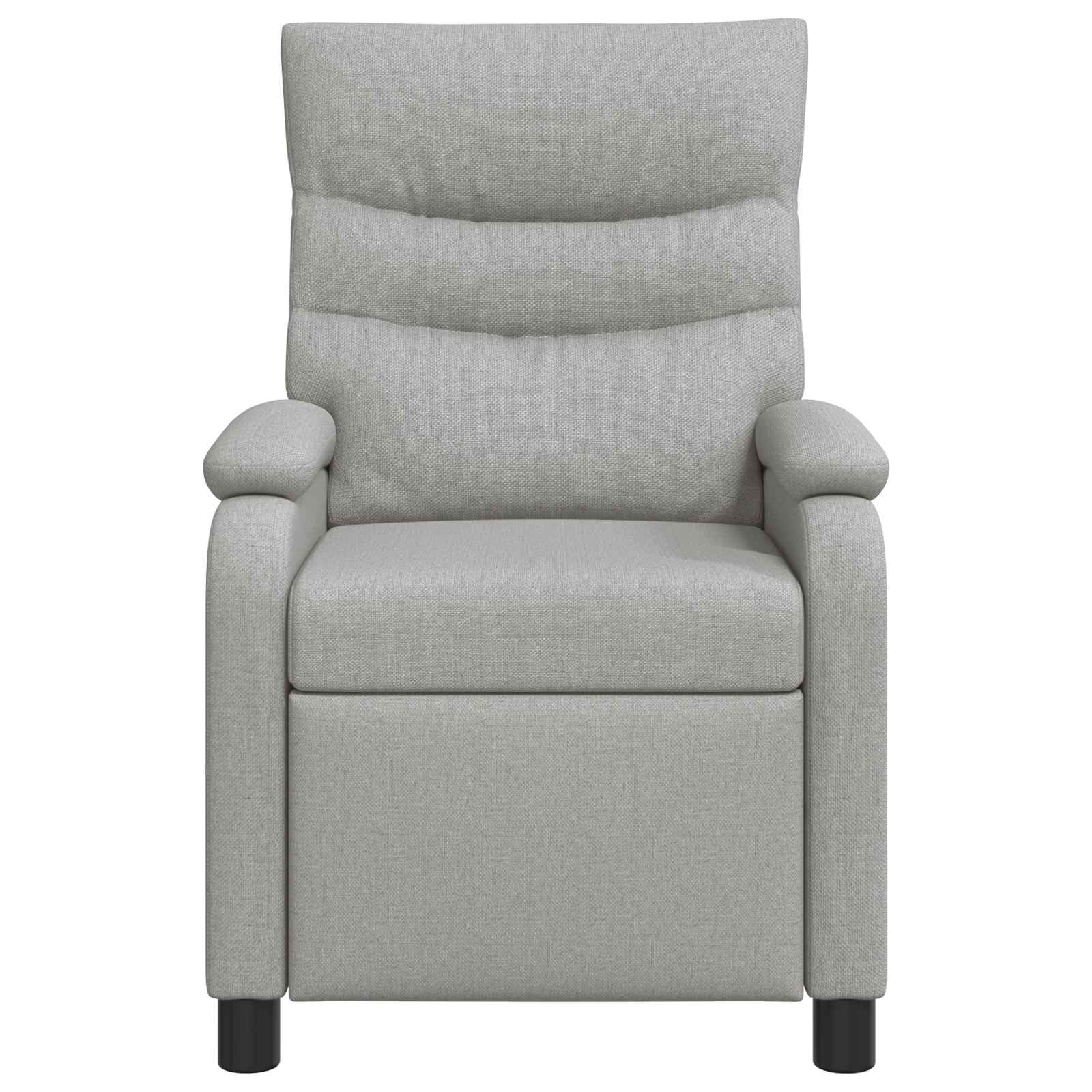 Massage Recliner Wolkengrijs Stof Wolkengrijze stof